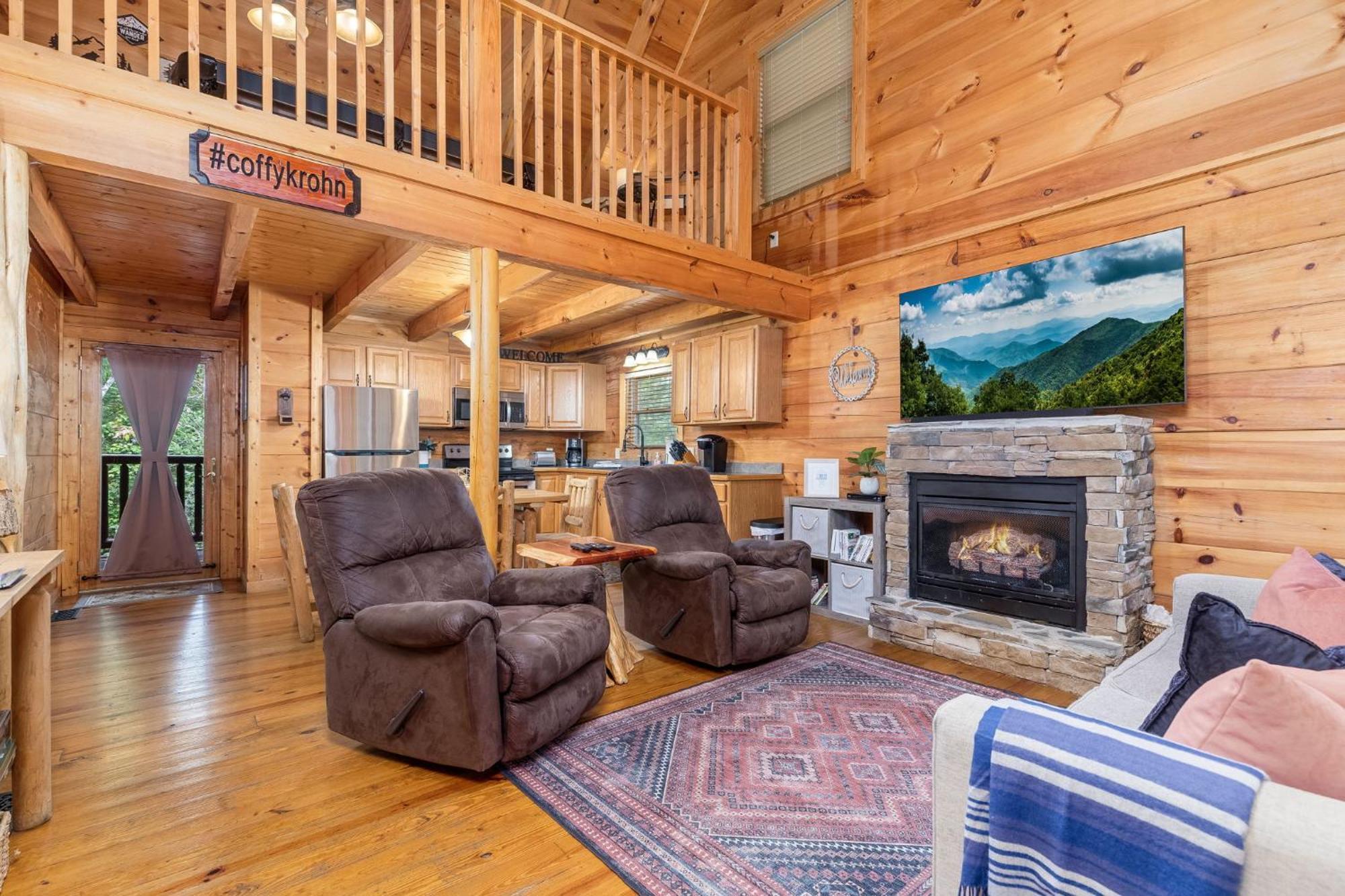 Elegant & Cozy Cabin Near Pigeon Forge Sevierville Bagian luar foto