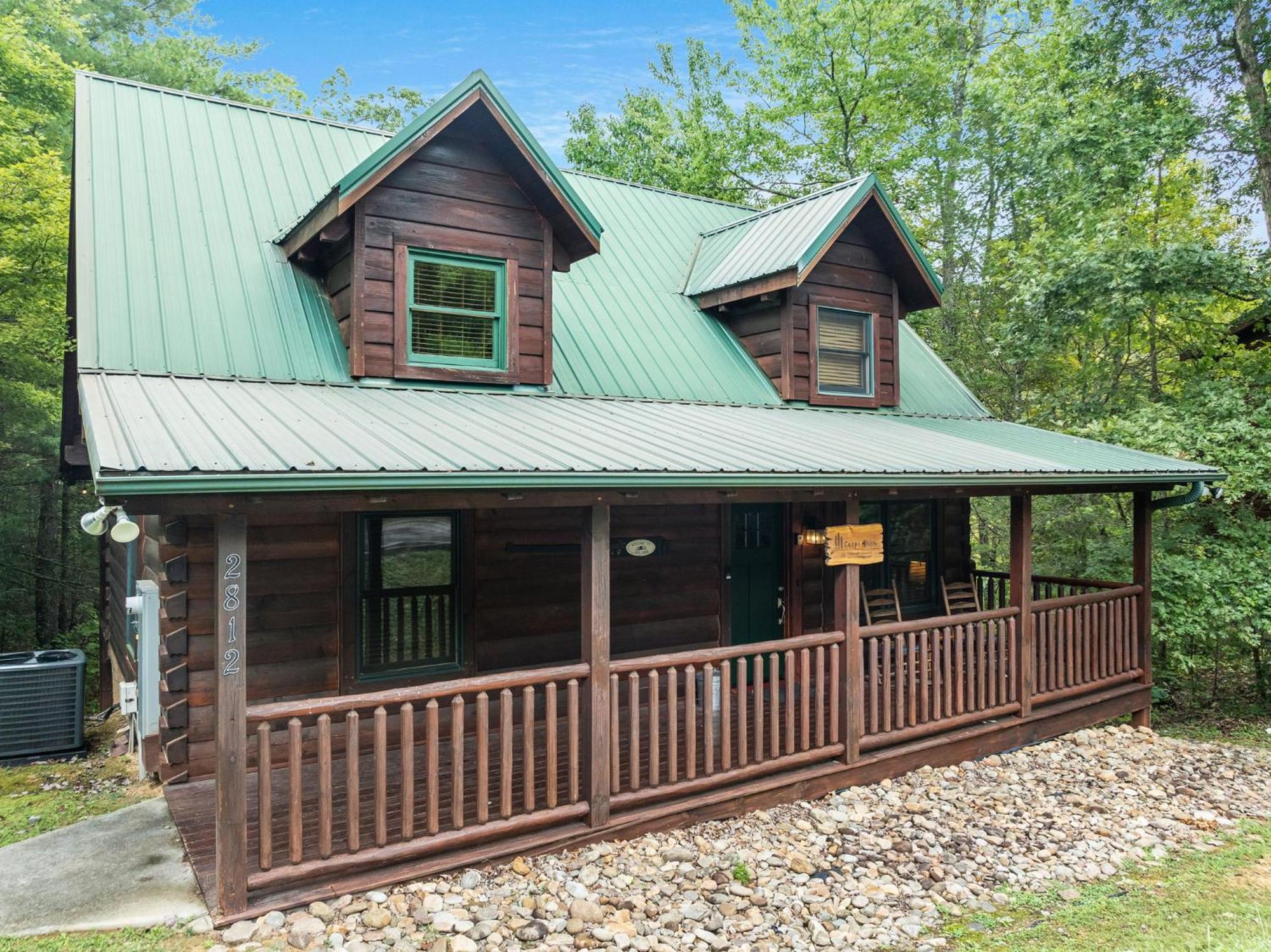 Elegant & Cozy Cabin Near Pigeon Forge Sevierville Bagian luar foto